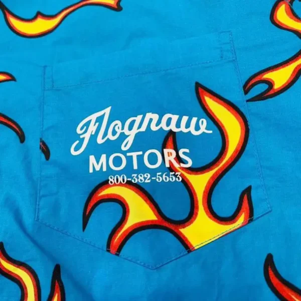 Men Golf Flame Le Fleur Tyler The Creator Cotton Camisas Casual Shirts 6