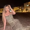 Leopard Print Slips Backless Sexy Bodycon Maxi Dress Summer Women