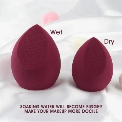 1/20pcs Makeup Puff Professional Beauty Foundation Make-up Sponge Face Wash Powder Puff Gourd Water Drop Dry Wet Dual-use Tool 2