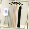 Woman Tank Dress Casual Modal Sexy Camisole Elastic Female Home Beach Dresses O-Neck Camis Sexy Dress 3