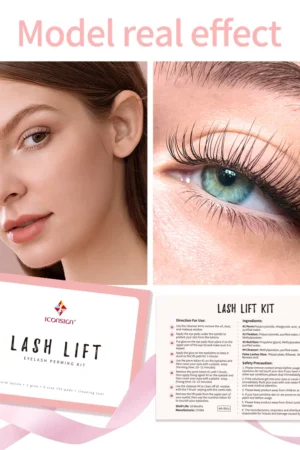 Dropshipping ICONSIGN Lash Lift Kit Lifiting Eyelash Eyelash Enhancer Eyelash Lifting Kit Lash Perm Eye Makeup Can Do Your Logo 2