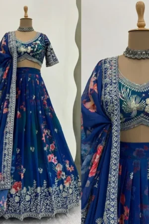 Bollywood Style Readymade Lehenga Choli for Weddings & Parties | Indian Wear 2