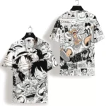 One Piece Anime Graphic Tee | Men's 3D Print T-Shirt | Casual Short Sleeve | Oversized Street Style 5
