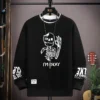 Cool Bear Print Men's Sweatshirt | Khaki O-Neck Long Sleeve T-Shirt | Autumn Fashion | Harajuku Design 6
