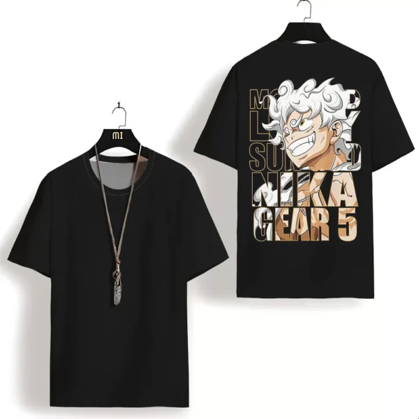One Piece Anime Graphic Tee | Men's 3D Print T-Shirt | Casual Short Sleeve | Oversized Street Style 4