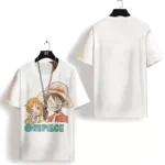 One Piece Anime Graphic Tee | Men's 3D Print T-Shirt | Casual Short Sleeve | Oversized Street Style 3