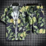 Men's Quick Dry Hawaiian Shirt and Shorts Set - 2-Piece Beach Outfit - Summer Fashion 5