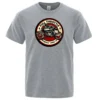 Men's Full Throttle Cafe Racer Rockabilly Biker T-Shirt | Casual Short Sleeve Cotton Tee | Summer Fashion 2