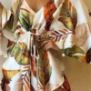 Bohemian Print Mini Dress | Women's Summer Beach Dress | V-Neck, Batwing Sleeve 5