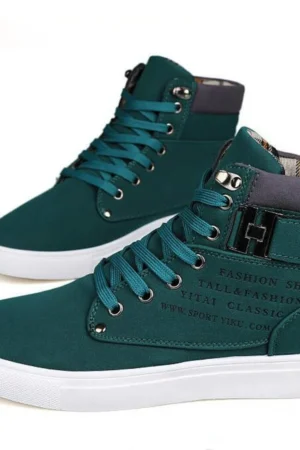 New Arrival Men's Retro High Top Sneakers | Casual Fashion Boots | Zapatillas Hombre