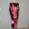 Women's Kaftan Dress | Plus Size Beach Cover Up | Summer Kimono Robe 6