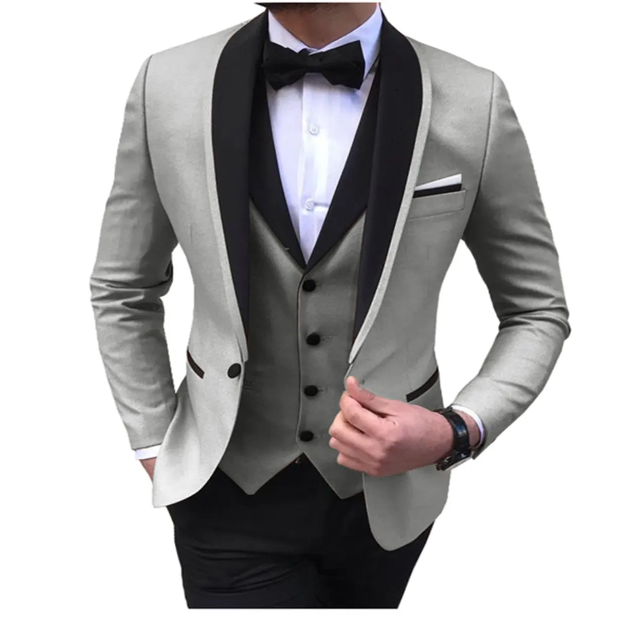 silver grey