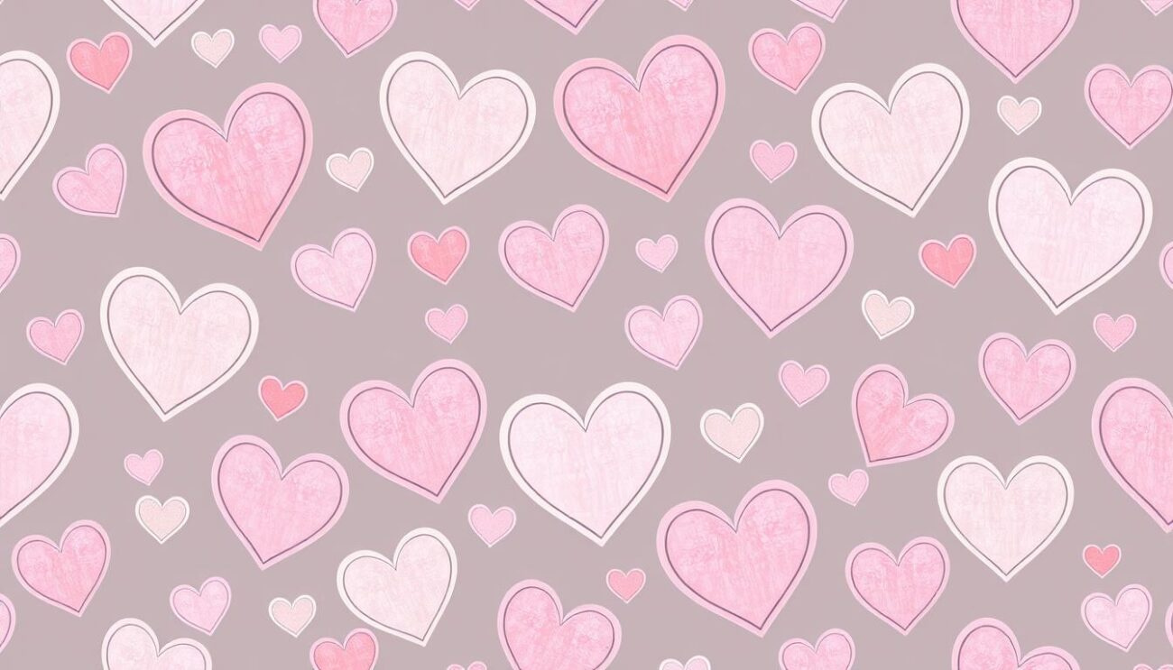 heart pattern desktop wallpaper