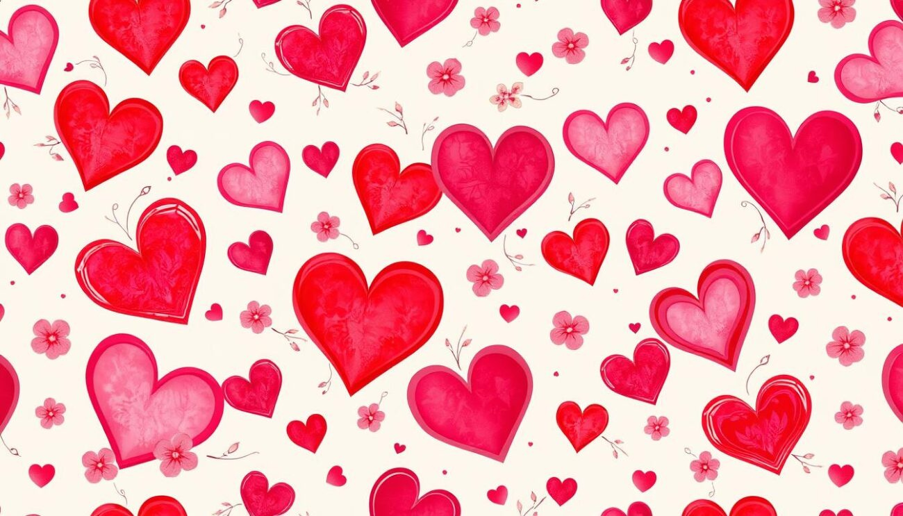 heart pattern desktop wallpaper