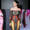 Trendy Tie Dye Bodycon Maxi Dress - Sexy Y2K Long Sleeve Backless Party Dress 2