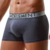 Sexy Men Underwear Modal Boxer Shorts Breathable Panties Man Bullet Separation Pouch Underpants Male Trunks Cueca Calzoncillo 4