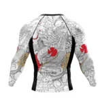 Custom Tattoo Long Sleeve Compression T-Shirt | Men’s Performance Rashguard for Gym & Martial Arts 3