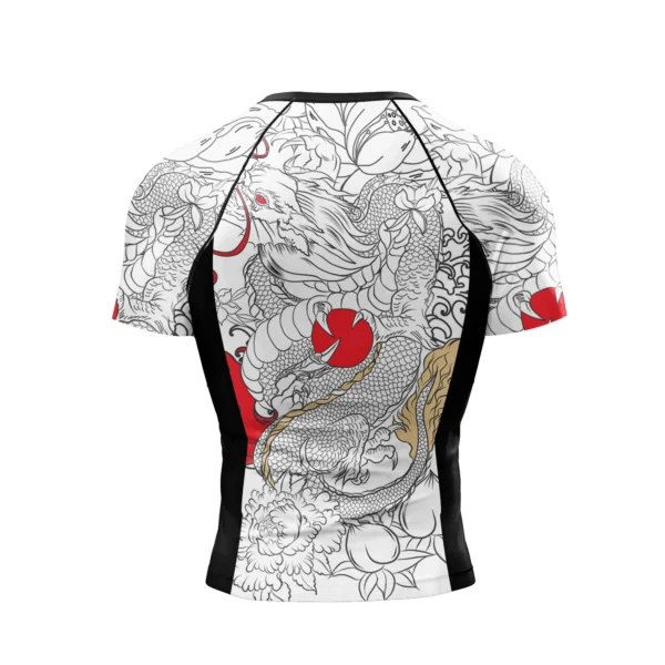 Custom Tattoo Long Sleeve Compression T-Shirt | Men’s Performance Rashguard for Gym & Martial Arts 5