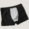 Men's Black Boxer Shorts With I Love My Wife" Print Comfortable Breathable Underpants Underwear 4