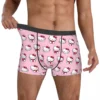 Hello Kitty Pattern Cartoon Boxer Shorts Panties Printed Underwear Quilt Underpants Men Sanrio Comfortable Boxers Briefs 2