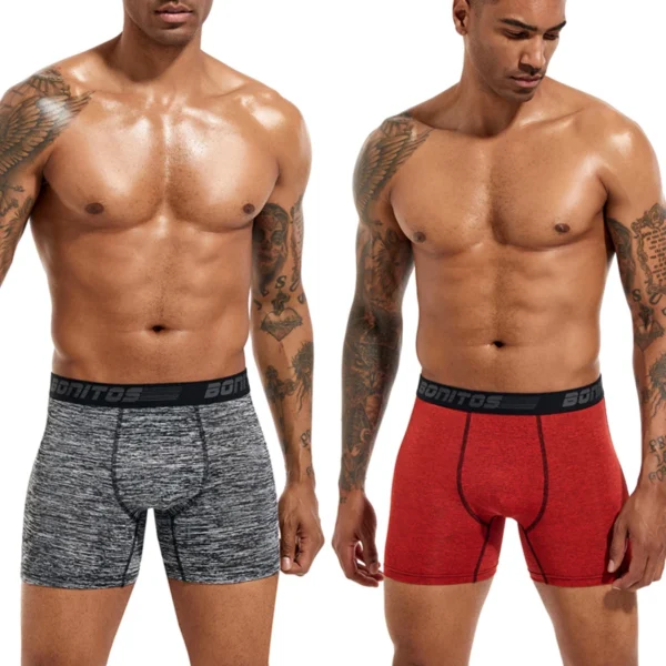 5pcs Pack 2025 Men Panties Polyester Underwear Male Brand Boxer And Underpants For Homme Lot Luxury Set Sexy Shorts Gift Slip 6