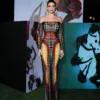 Trendy Tie Dye Bodycon Maxi Dress - Sexy Y2K Long Sleeve Backless Party Dress