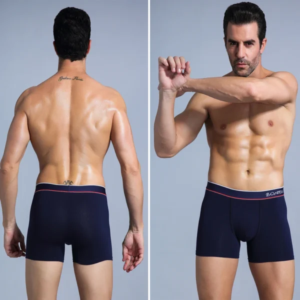 Cotton Print Boxers For Man Underwear Mens Boxer Shorts And Underpants Sexy Men's Panties Plus Size 5