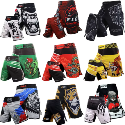 Tiger BJJ Fight Wear - Men's MMA Shorts, Boxing, Muay Thai, Gym & Sports Shorts