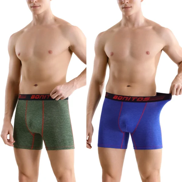 5pcs Pack 2025 Men Panties Polyester Underwear Male Brand Boxer And Underpants For Homme Lot Luxury Set Sexy Shorts Gift Slip 4