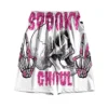 Men's Skeleton Hand Print Quick-Dry Summer Sports Shorts 5
