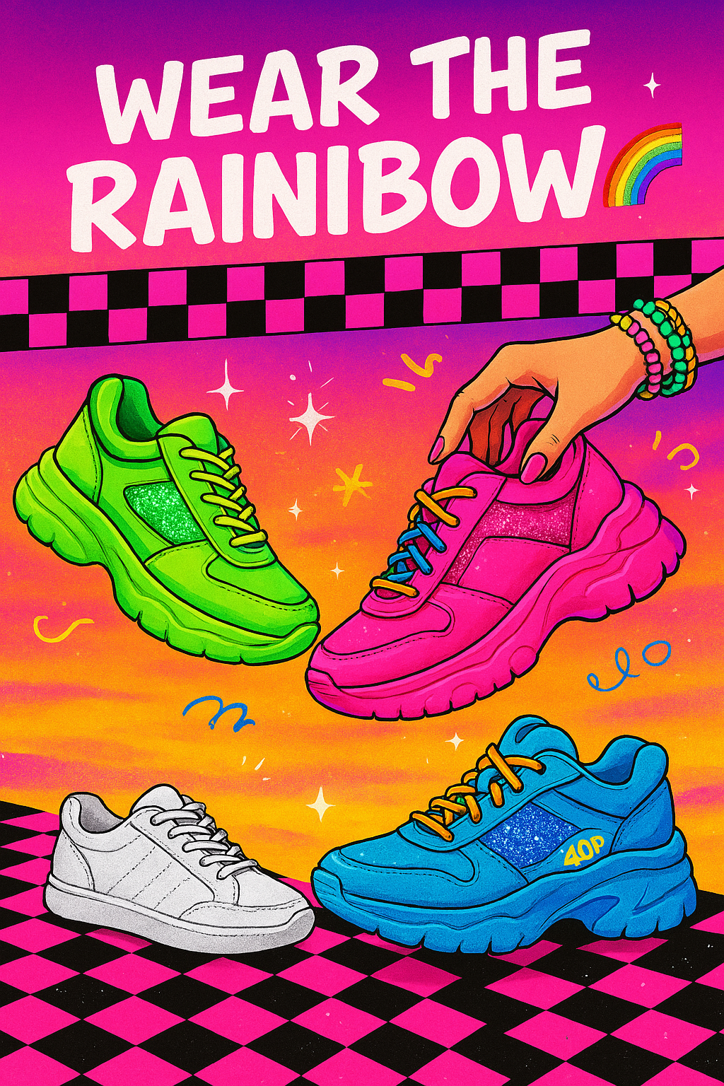 Goodbye White Sneakers: These Colorful Styles Are Summer’s Must-Haves